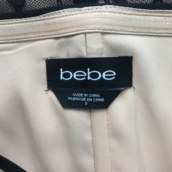 BEBE lace strapless corset dress - Picture 8 of 8